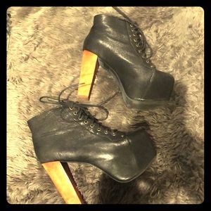 Jeffrey Campbell platform ankle boot
